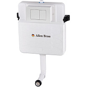 Allen Brau Pneumatic Бачок для приставного унитаза 50,9x16,5x108,2h см, цвет: белый 9.11104.20