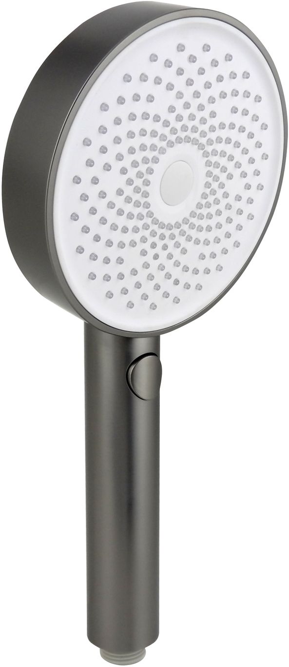 Allen Brau Priority Ручной душ, 3 режима струи, 13x6,5x27,9h см, цвет: графит брашированный 5.31B20-MG