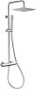 Allen Brau Infinity Душевая стойка: термостат, ручной душ, верхний душ, шланг 150 см, цвет: хром 5.21032-00