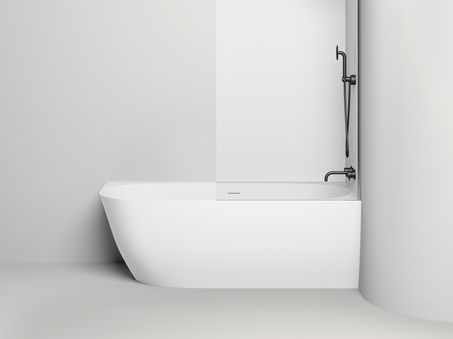Salini Sofia Ванна из S-Sense угловая 170x85 см, цвет: белый глянцевый 102514G