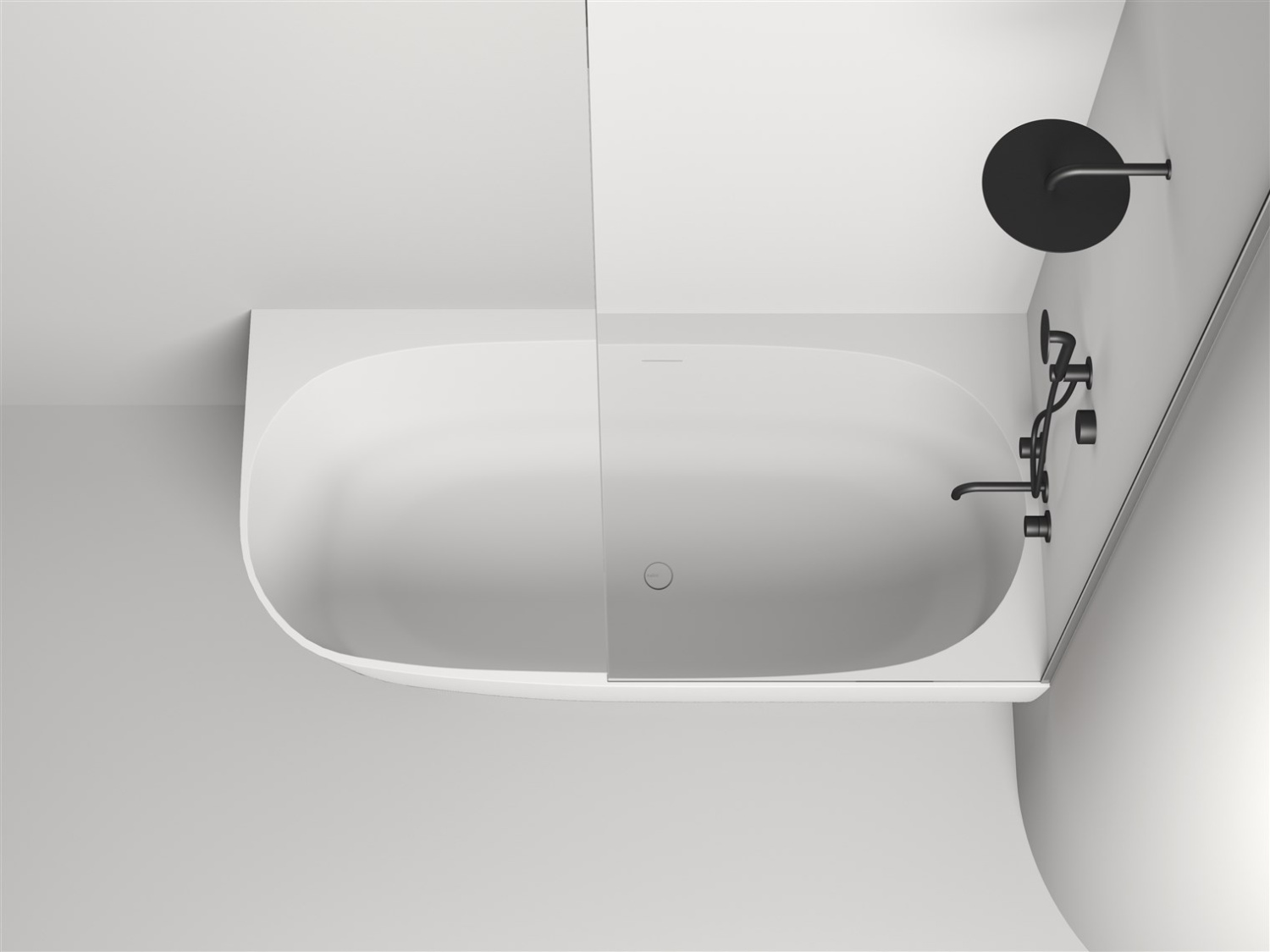 Salini Sofia Ванна из S-Sense угловая 170x85 см, цвет: белый глянцевый 102514G