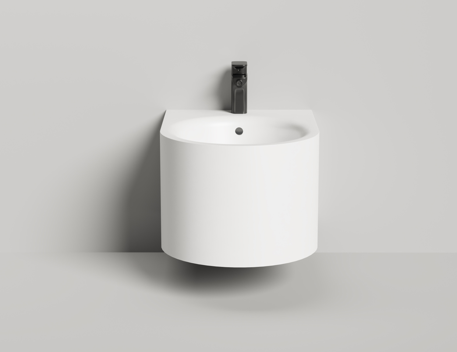 Salini Gemelli Биде подвесное 53x41x30h см, матовый цвет: RAL полностью 250121MF