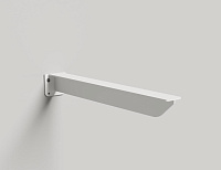 Salini Кронштейн стальной комплект 40 см, цвет: белый матовый 1903301M