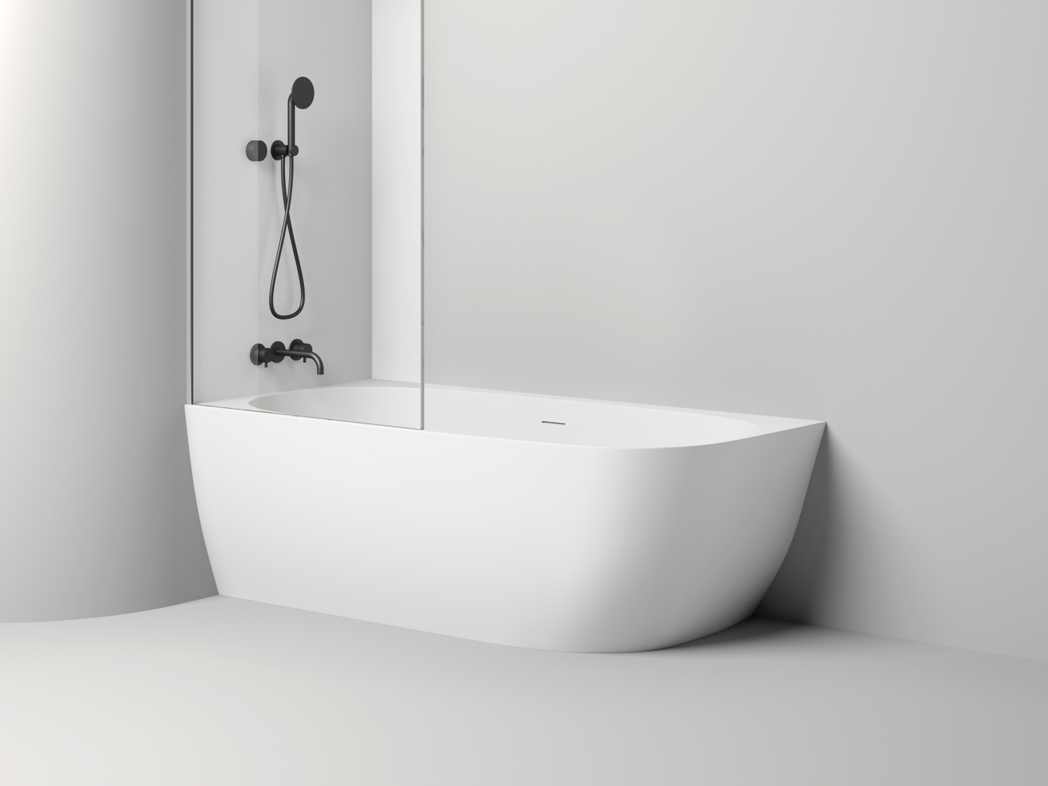 Salini Sofia Ванна из S-Sense угловая 170x85 см, цвет: белый глянцевый 102515G