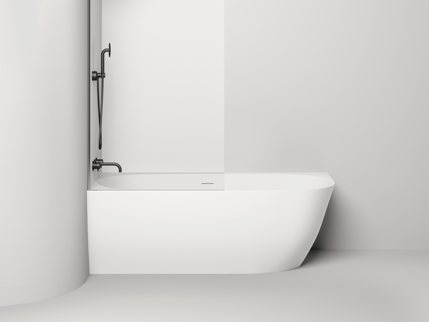 Salini Sofia Ванна из S-Sense угловая 170x85 см, цвет: белый глянцевый 102515G