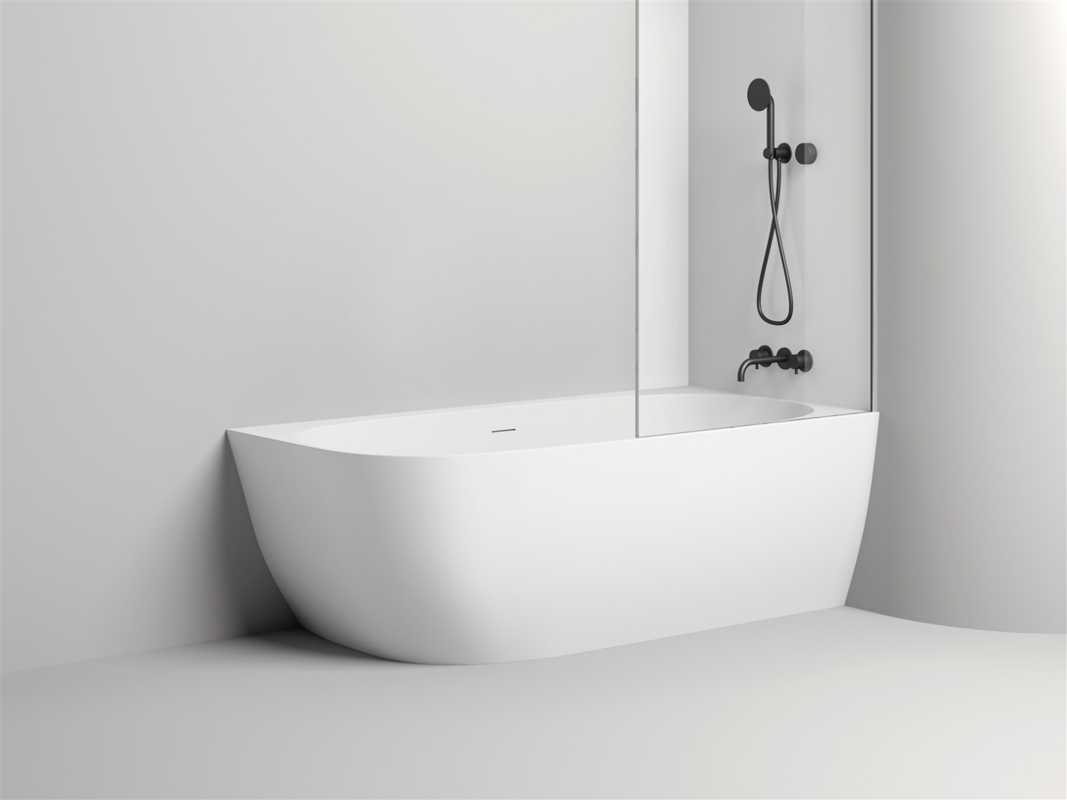 Salini Sofia Ванна из S-Sense угловая 170x85 см, цвет: RAL полностью глянцевый 102514GF