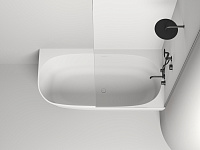 Salini Sofia Ванна из S-Stone угловая 170x85 см, цвет: RAL полностью матовый 102524MRF