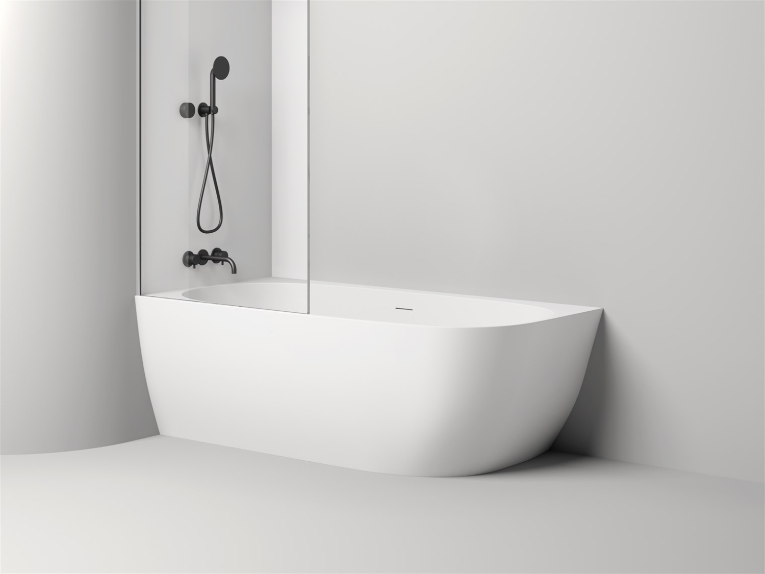 Salini Sofia Ванна из S-Sense угловая 170x85 см, цвет: RAL полностью глянцевый 102515GF