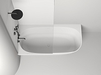 Salini Sofia Ванна из S-Sense угловая 170x85 см, цвет: RAL полностью глянцевый 102515GRF
