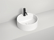 Salini Armonia Top 02 Раковина накладная круглая 45x45x16h см, матовый цвет: RAL 130126MF