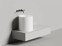 Salini Armonia 04 Раковина накладная круглая 46x46x45h см, глянцевый цвет: RAL 130118GF