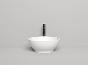 Salini Gloria 03 Раковина накладная круглая 41,5x41,5x15h см, матовый цвет: RAL 1102203MF