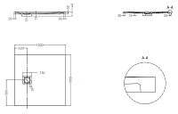 Salini Oasi Душевой поддон 100x100x3h см, цвет: белый матовый 120324M
