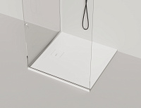 Salini Oasi Душевой поддон 100x100x3h см, цвет: белый матовый 120324M