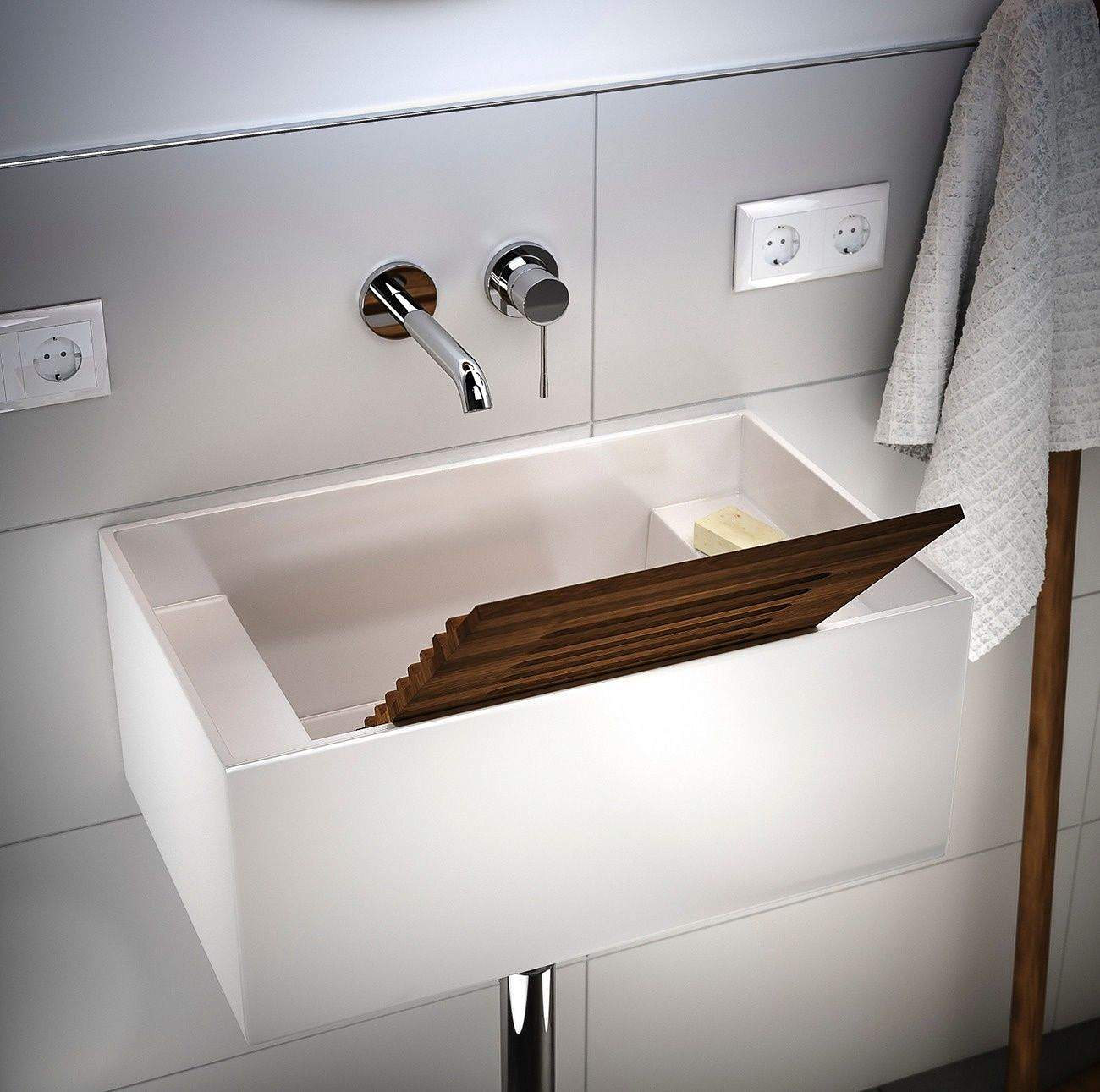 Galassia Meg11 Pro Раковина подвесная без отверстий 60x38х25h см, цвет: белый матовый 5484MT