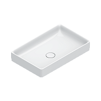 Catalano Zero Раковина чаша 60x38x12h см, без перелива, покрытие Cataglaze, цвет: белый глянцевый 0422600001