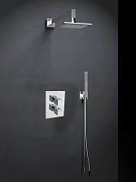 Ramonsoler Hidroterapia Верхний душ настенный 40x61x12,9h см, цвет: хром BHRK400