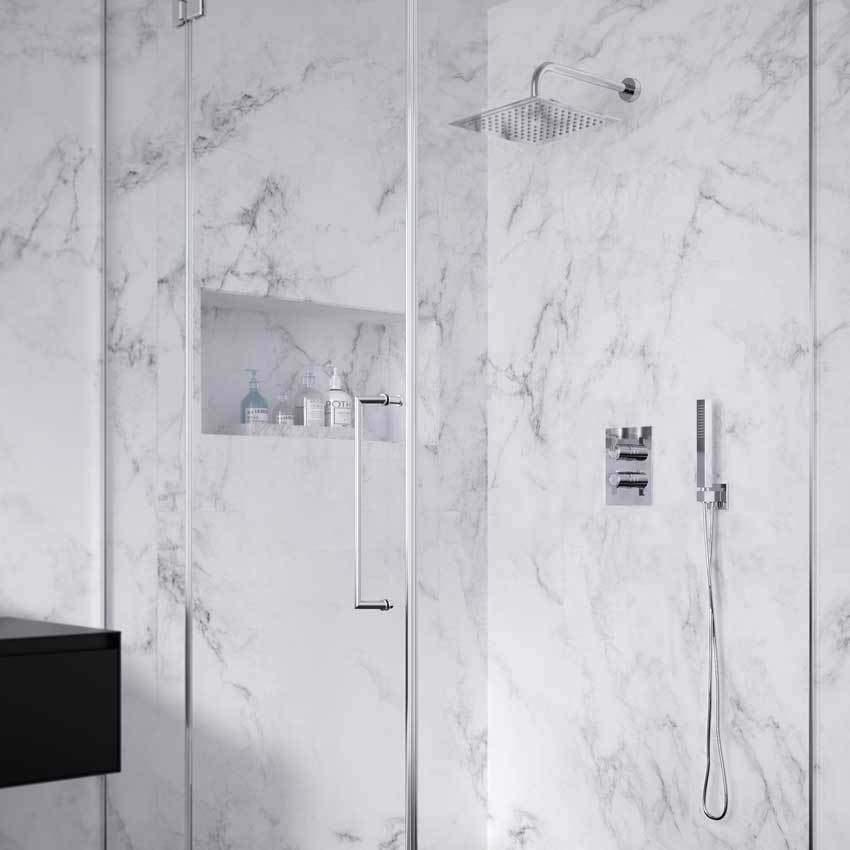 Ramonsoler Hidroterapia Лейка тропического душа из нержавеющей стали, цвет: хром RK250