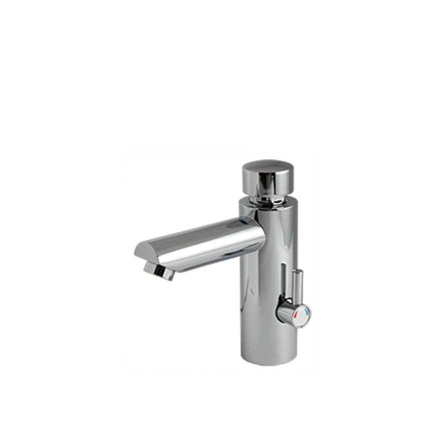 Ramonsoler Solestop Смеситель для раковины нажимной порционный, цвет: хром 7490