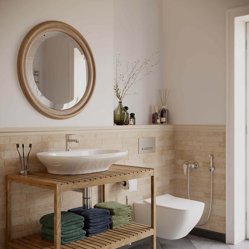 Ramonsoler Titanium Гигиенический душ, цвет: хром 1844WC