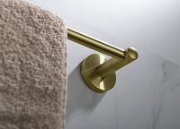 Timo Saona Полотенцедержатель подвесной, латунь цвет: золото матовое 13053/17