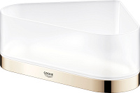 Grohe Selection Полочка для душа, угловая с держателем, цвет: никель глянец 41038BE0