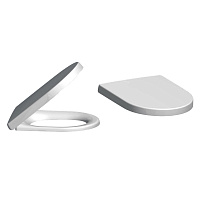 Villeroy & Boch Avento Крышка-сиденье для унитаза с микролифтом, цвет: Альпийский белый глянцевый 9M77C101