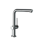 Hansgrohe Talis M54 Смеситель для кухонной мойки однорычажный 270 с выдвижным изливом, цвет: хром 72808000