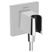 Hansgrohe FixFit E Шланговое подключение с держателем, цвет: хром 26889000