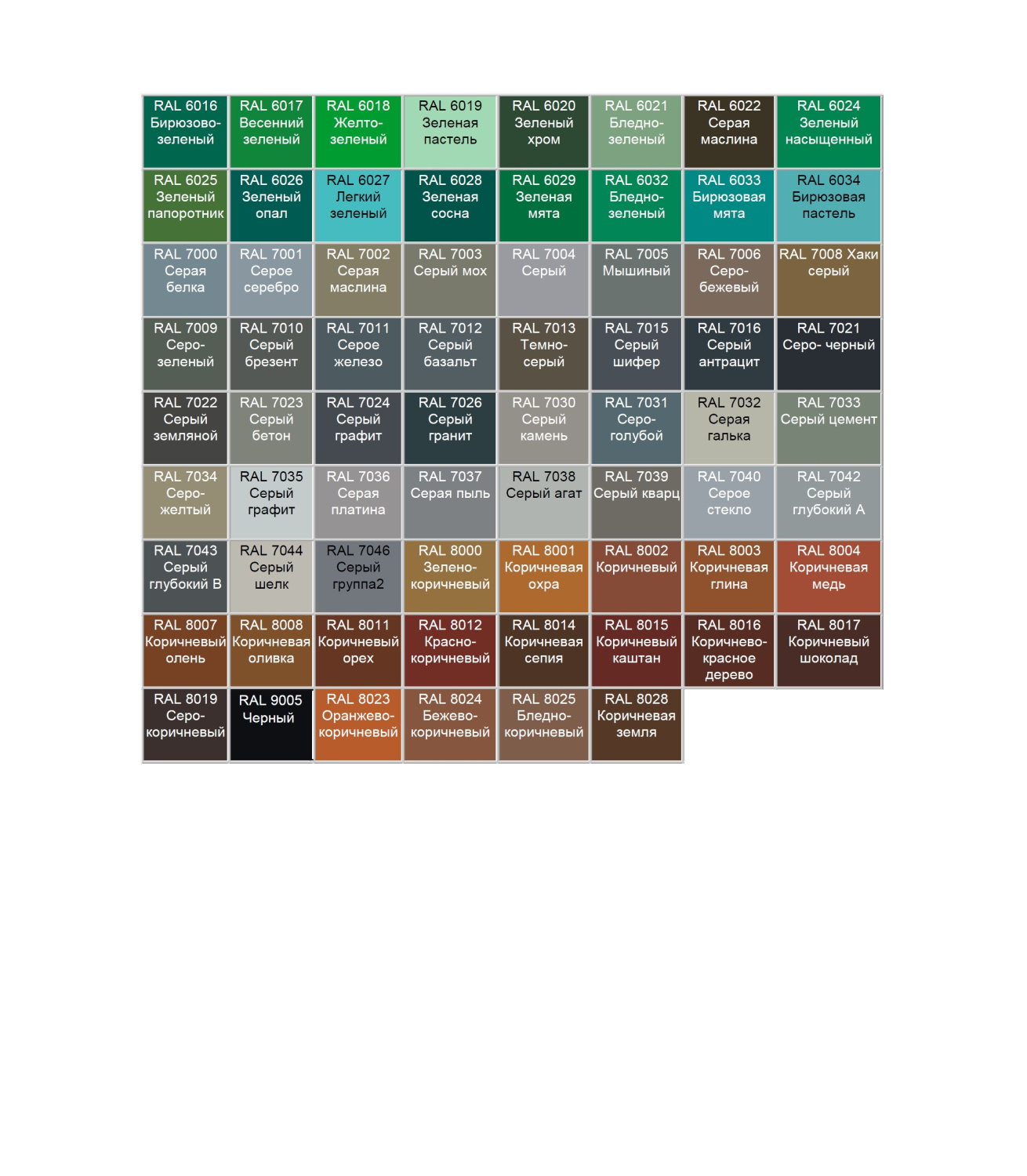 Astraform Олимп Экран PFI, цвет: RAL 02020014