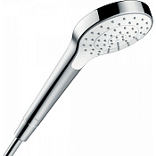 Hansgrohe Croma Select S Ручной душ 1 вид струи EcoSmart 7 л/мин, цвет: хром/белый 26806400