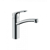 Hansgrohe Focus M41 Смеситель для кухонной мойки однорычажный 160 CoolStart EcoSmart, цвет: хром 31816000