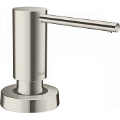 Hansgrohe A51 Дозатор для кухни встраиваемый для жидкого мыла, латунь цвет: нержавеющая сталь 40448800