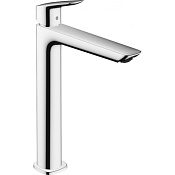 Hansgrohe Logis Смеситель для раковины, высокий, с донным клапаном, цвет: хром 71257000