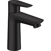 Hansgrohe Talis E Смеситель для раковины однорычажный, с донным клапаном, цвет: матовый черный 71713670