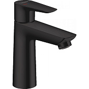 Hansgrohe Talis E Смеситель для раковины однорычажный, без донного клапана, цвет: матовый черный 71714670