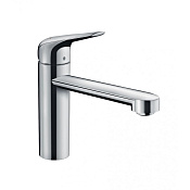 Hansgrohe Focus M42 Смеситель для кухонной мойки однорычажный 120 CoolStart EcoSmart, цвет: хром 71805000