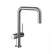 Hansgrohe Talis M54 Смеситель для кухонной мойки однорычажный U 220 1 тип струи, цвет: хром 72807000