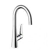 Hansgrohe Talis M51 Смеситель для кухонной мойки однорычажный 260 EcoSmart 1 тип струи, цвет: хром 72816000