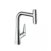 Hansgrohe Talis Select M51 Смеситель для кухонной мойки однорычажный 220, с выд. изливом, цвет: хром 72824000