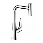 Hansgrohe Talis Select M51 Смеситель для кух. мойки однорыч. 300 EcoSmart, с выдв. изл. цвет: хром 72826000