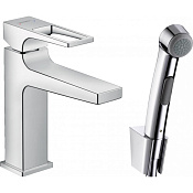 Hansgrohe Metropol Смеситель для раковины однорычажный с рукояткой-петлей, цвет: хром 74522000