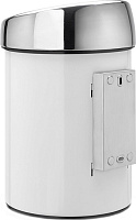 Brabantia Touch Bin Мусорное ведро нажимн., нержавеющая сталь на 3л, цвет: белый 364488