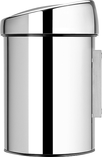 Brabantia Touch Bin Мусорное ведро нажимн., нержавеющая сталь на 3л, цвет: полированная сталь 363962