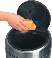 Brabantia Touch Bin Мусорное ведро нажимн., нержавеющая сталь на 3л, цвет: полированная сталь 363962