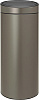 Brabantia Touch Bin New Мусорное ведро нажимн., нержавеющая сталь на 30л, цвет: платиновый 115363