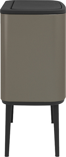 Brabantia Touch Bin Bo Мусорное ведро нажимн., нержавеющая сталь на 33л, цвет: платиновый 316043