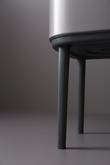 Brabantia Touch Bin Bo Мусорное ведро нажимн., нержавеющая сталь на 33л, цвет: платиновый 316043