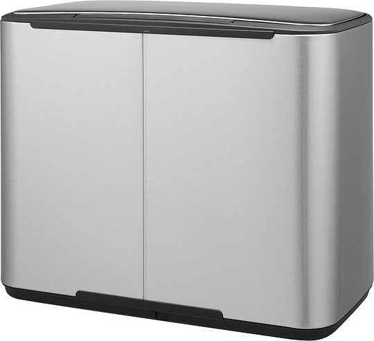 Brabantia Pedal Bin Bo Мусорное ведро с педалью, нержавеющая сталь на 34л, цвет: стальной матовый 121241