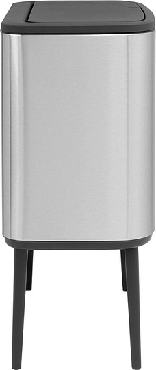 Brabantia Touch Bin Bo Мусорное ведро нажимн., нержавеющая сталь на 34л, цвет: стальной матовый 316227